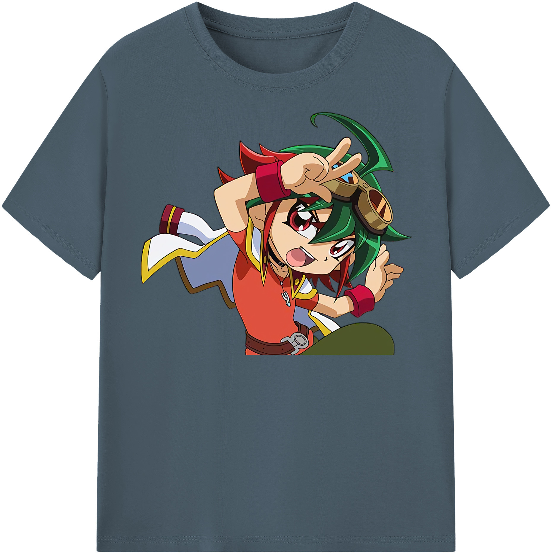 （画像用） 遊☆戯☆王 Yu-Gi-Oh! 綿100％半袖Tシャツ（フロントプリント）